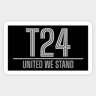 T24 - United We Stand - bsi - inverted Sticker